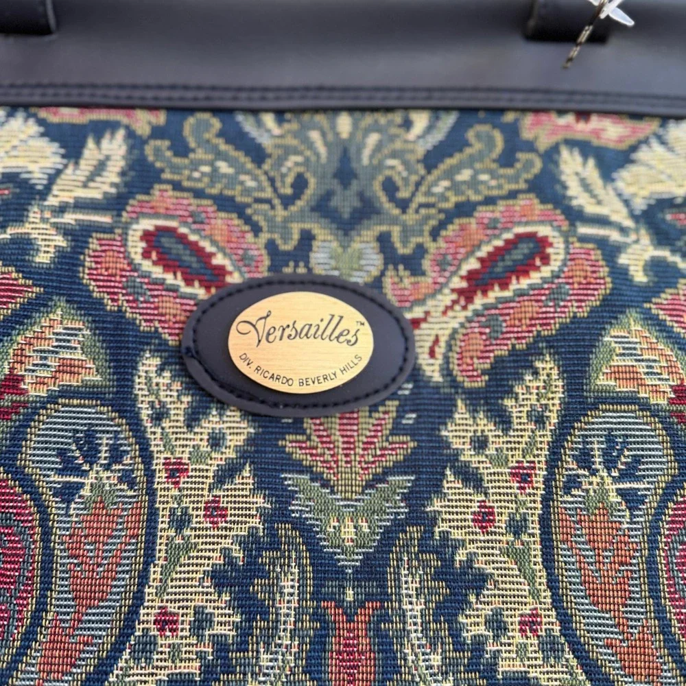 Versailles Satchel Bag Womens Large Multicolor